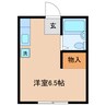 日野ベース 1Rの間取り