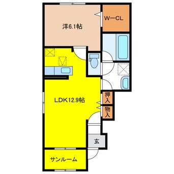 間取図 ブロッサム