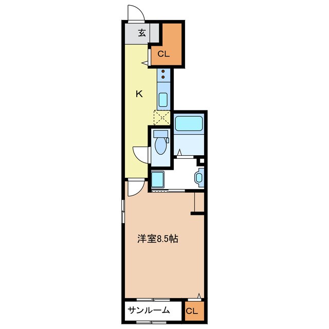 間取り図 フリシュ