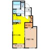 アトリオ 1LDKの間取り