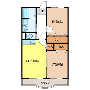 間取図 プレインエトワール