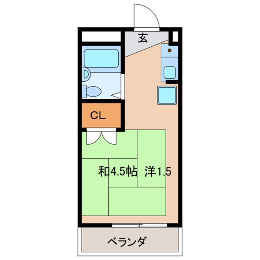 間取図 エール21松本