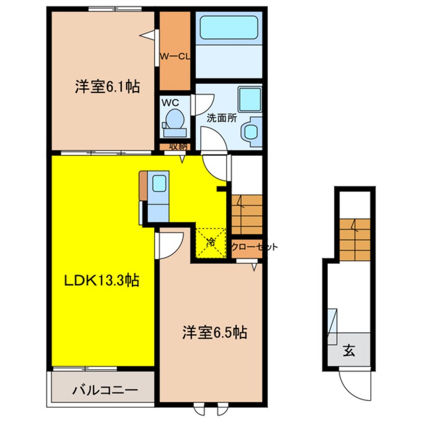 間取図 ファミーユＮ