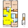 ルピナスハイム（大東） 3LDKの間取り