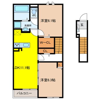 間取図 プランドール