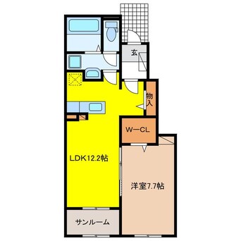 間取図 プランドール