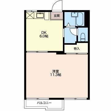 間取り図 ノースウィング