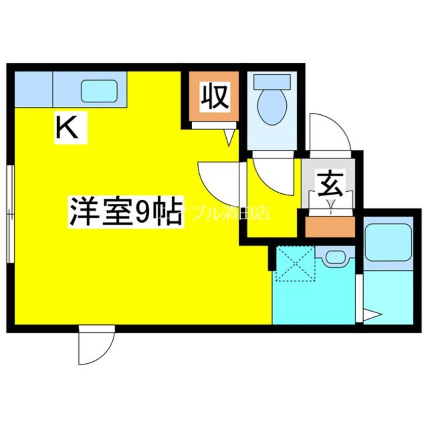 間取図 ＡＲＴＮＯＷ清田