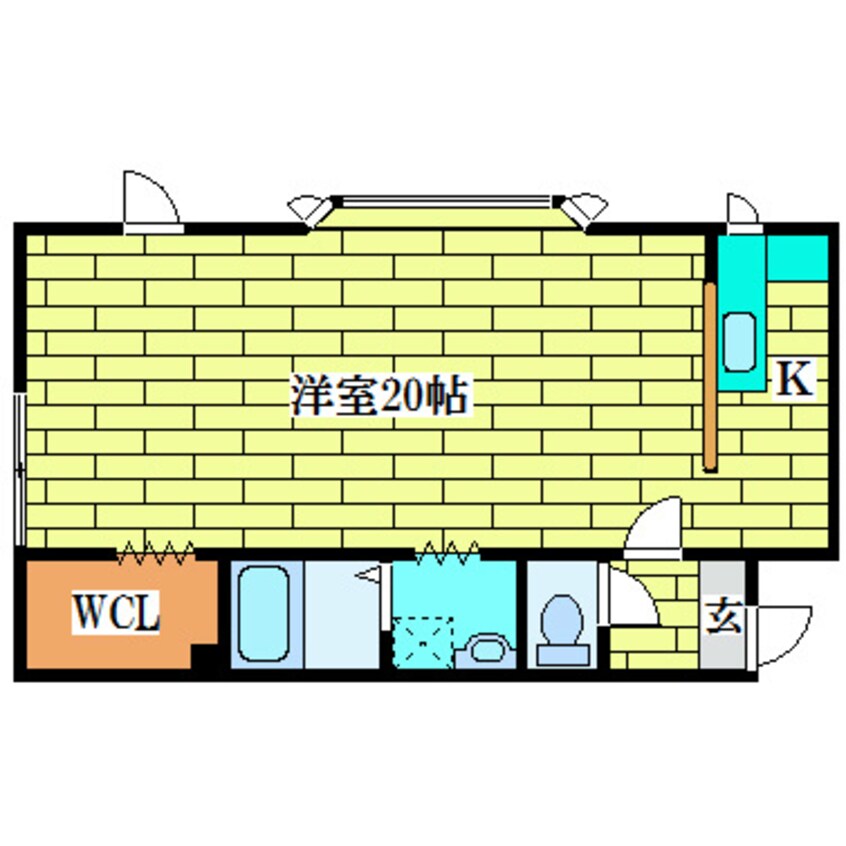 間取図 サンピア３丁目館