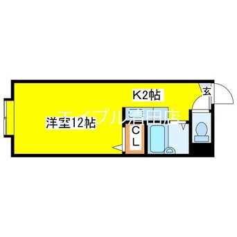間取図 セントラルハイツII