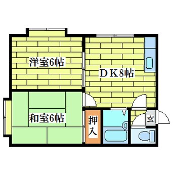 間取図 マクセル16/100