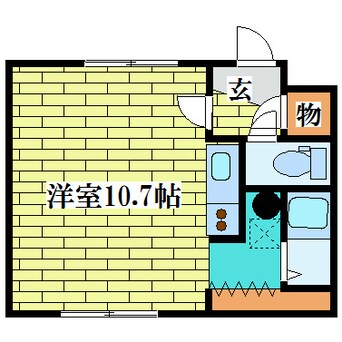 間取図 センタービレッジ821