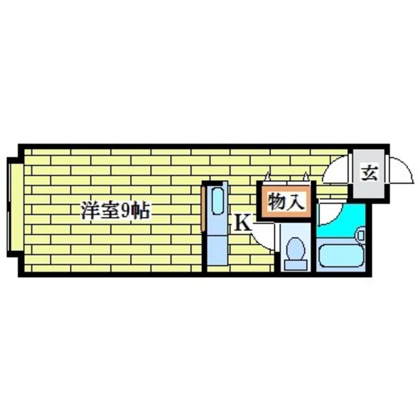 間取図 ベルゼＦ