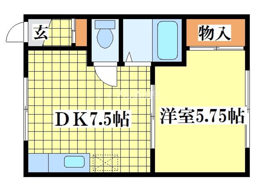 間取図 藤ハイツ第12