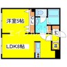 ＲーＦＲＥＥ真栄21 1LDKの間取り