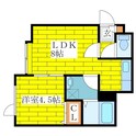 la paz清田の間取図