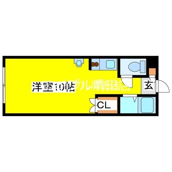 間取図 ＳＭＯＴＴＯ清田I