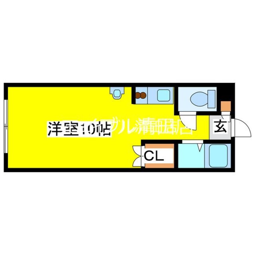 間取図 ＳＭＯＴＴＯ清田I