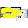 セントラルハイツI 1Rの間取り