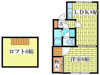 間取図 マクセル平岡