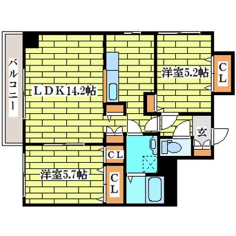 間取図 フェニックス真栄