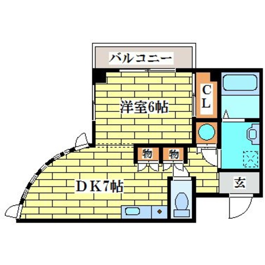 間取図 プリムラＫ２