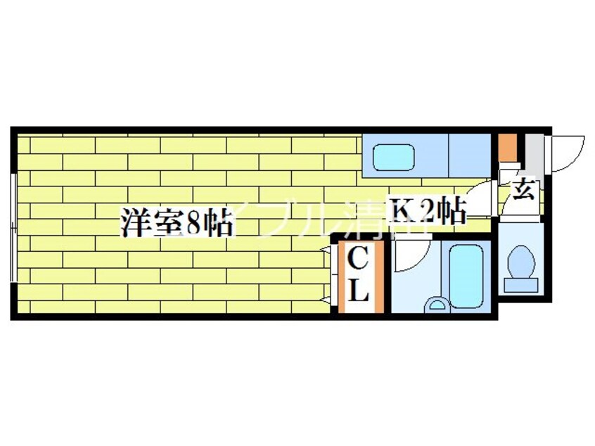 間取図 クリア美しが丘