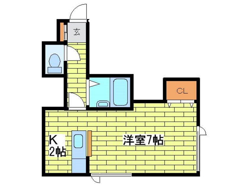 間取図 イーストパーク羊ヶ丘