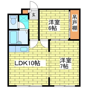 間取図 スパシエルクス清田