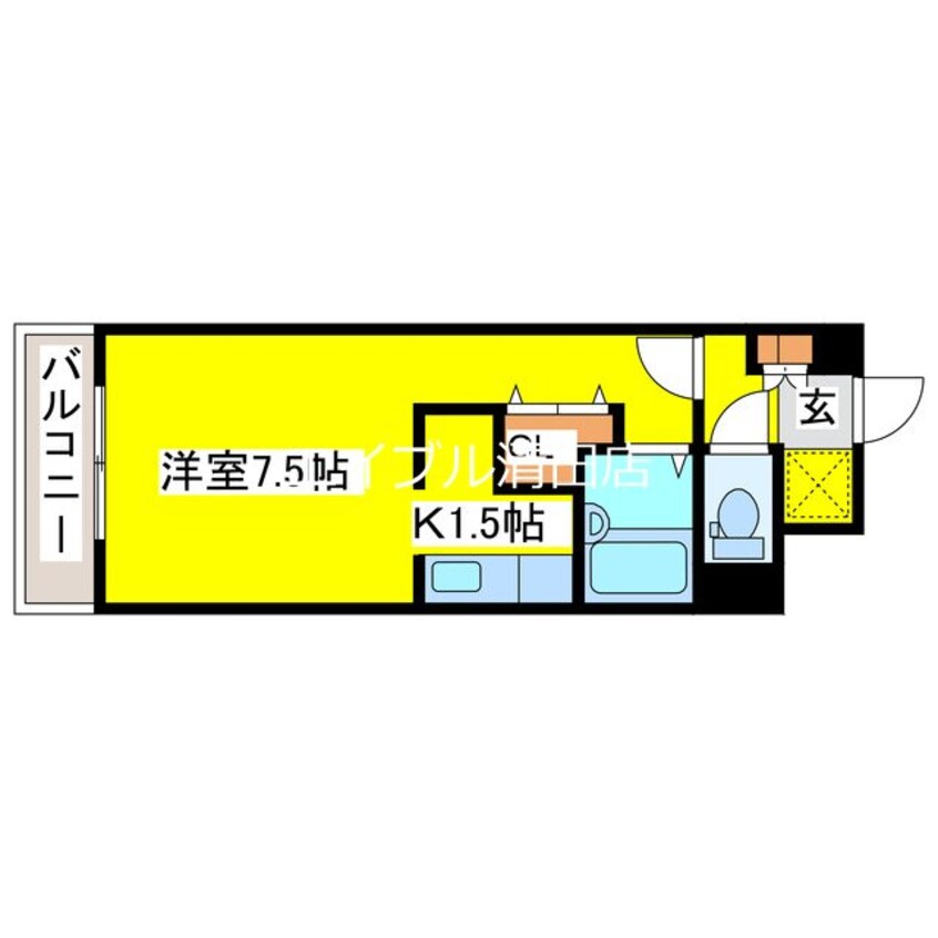 間取図 イーストフェアリー