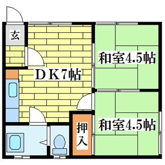 間取図 清和ハウス