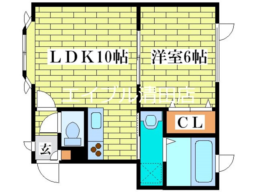 間取図 セブンフォー