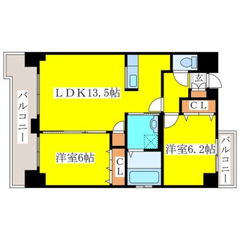 間取図 第8旭レジデンス