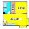 アーバンハウス里塚 1LDKの間取り
