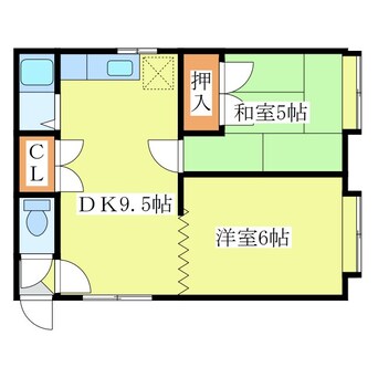 間取図 ドミ真栄パーク