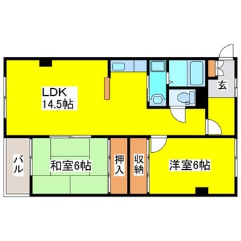 間取図 ハイツユートピア