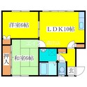 第三村西マンションの間取図