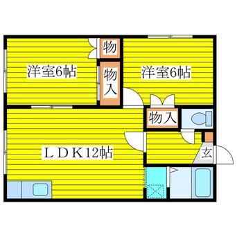 間取図 山田マンション１