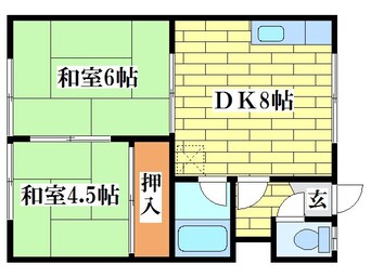 間取図 ハイツスバル