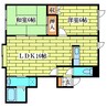 WOOのいえ 2LDKの間取り