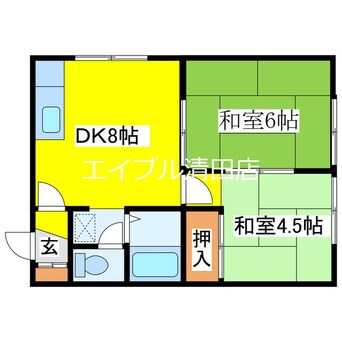 間取図 レジデンス春