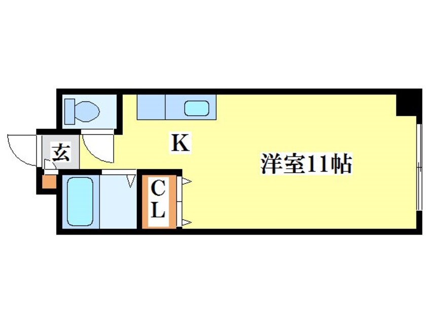 間取図 ベルテ北広島