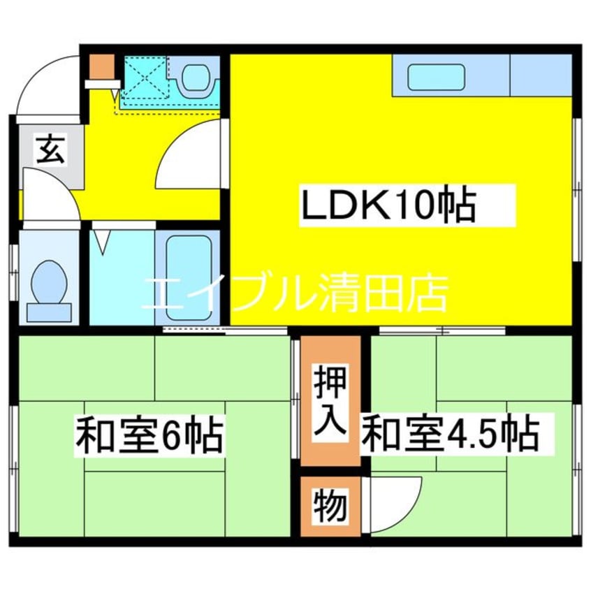間取図 新勇ハイツ