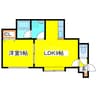 loire 1LDKの間取り