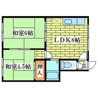 間取図 豊栄マンション