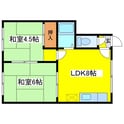 豊栄マンションの間取図