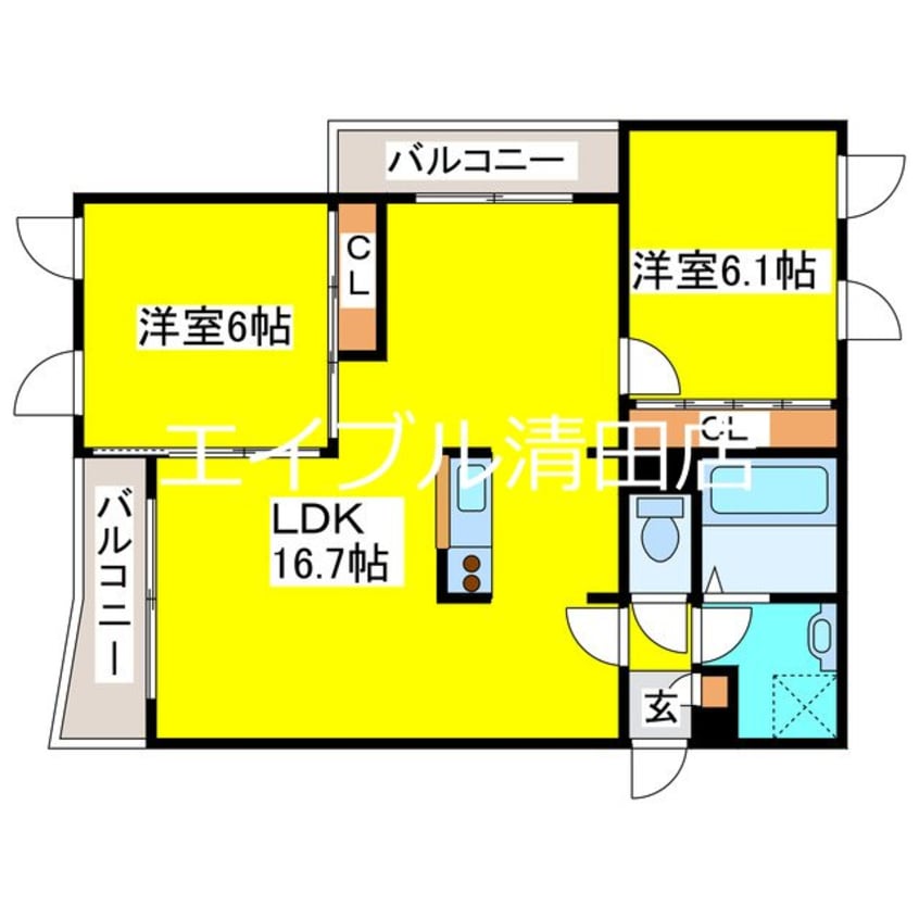 間取図 スターリィ・リバー