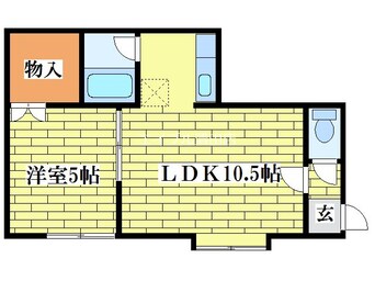 間取図 メゾンドール真栄