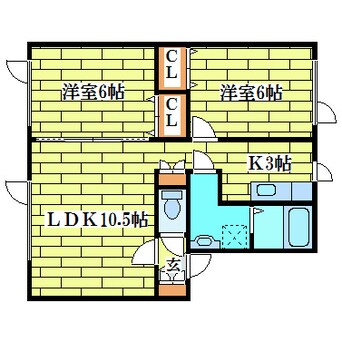 間取図 YS22