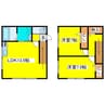プルメリア 2LDKの間取り